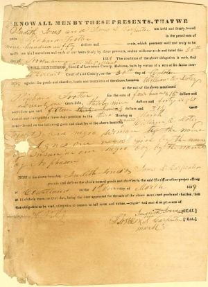 Slavery Document